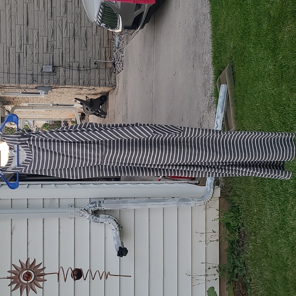 Women's Striped Jumpsuit